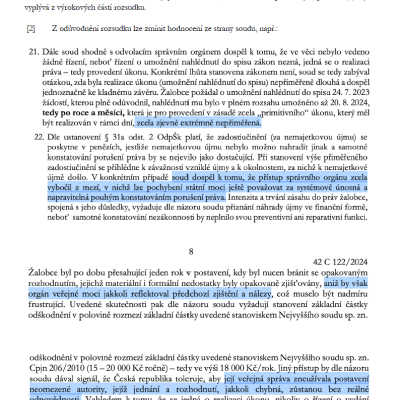 1 Rozsudek 42 C 122-2024