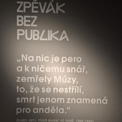 Zpěvák bez publik