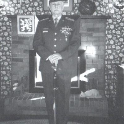 Pravomil Rajchl v uniformě