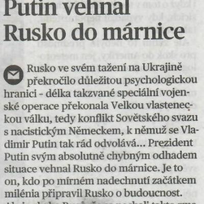 MFD FČ Rusko márnice 14.1.2026