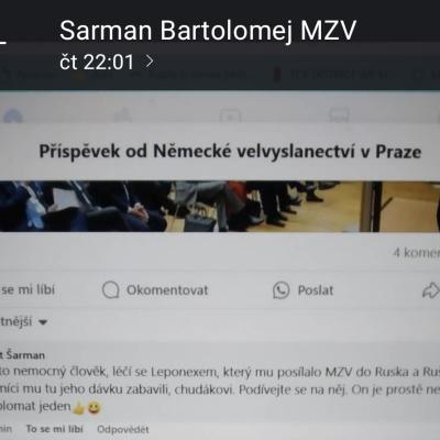 Komentář Bartoloměj Šarman 22. 11. 2024