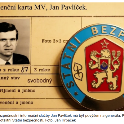 Do důchodu s generálskou frčkou? BIS navrhla povýšení pro estébáka, v ulicích nikdo neprotestuje…