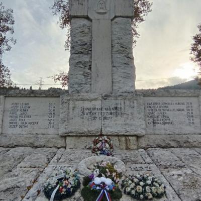 118. výročí Černovské tragédie Památník černovských martyrů v Černové