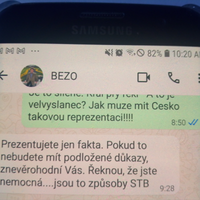 Čistecký mobil BEZO Chaloupková 26.10.2019