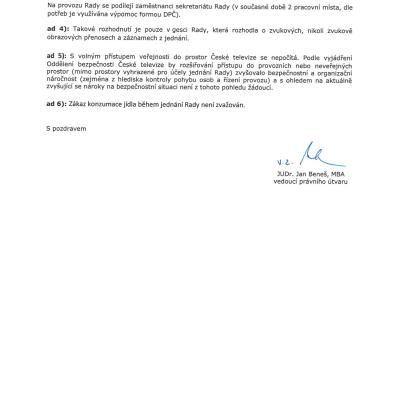 ČT II odpověď Rada ČT 7.4.2026