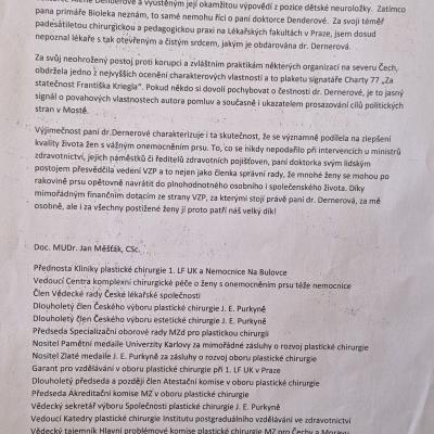 Dopis redakci Měšťák Čimický