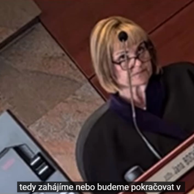 VOP: STÍŽNOST NA POSTUP SOUDKYNĚ A PŘEDSEDY OKRESNÍHO SOUDU V OSTRAVĚ