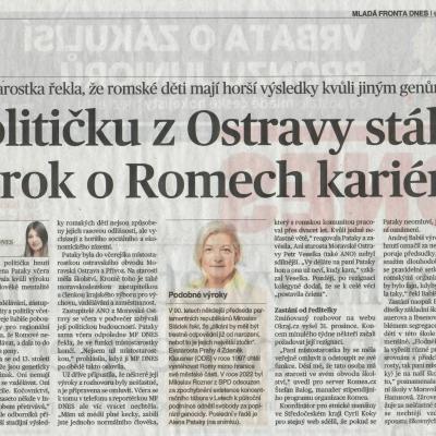 Dopouštíme se diskriminace na Romech, nebo Romové diskriminace na nás?