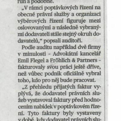 MFD Dopraváci najímají drahé právníky 14.8.2026