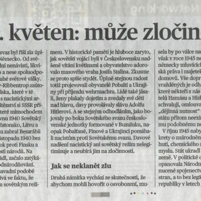 MFD Jak připomínat 8.květen Barák 9.5.202