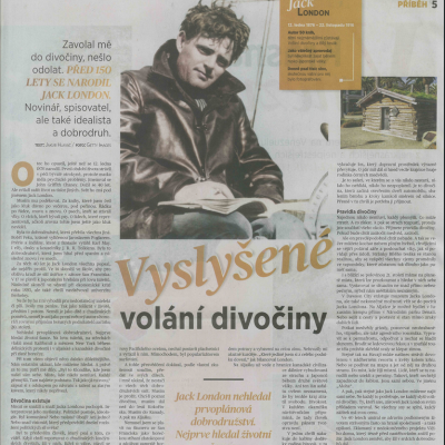 Vyslyšené volání divočiny – před 150 lety se narodil Jack London