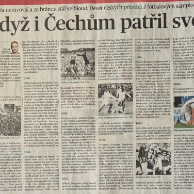 Jak jsme přišli o dva tituly mistrů světa v kopané...