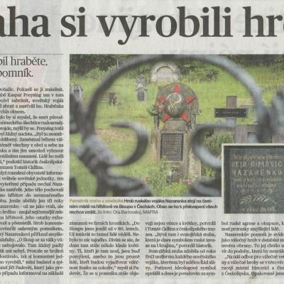 MFD Sloup Ruský vrah pomník 9.6.2025