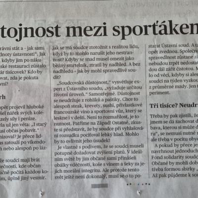 MFD Soudcovská důstojnost 27.12.2025