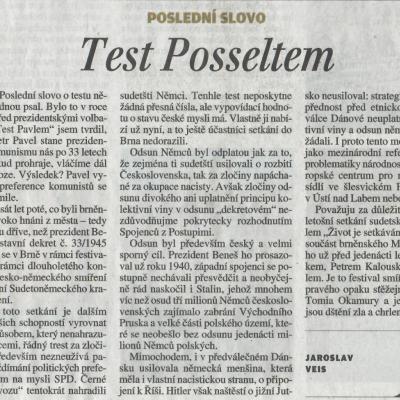 MFD Test Posseltem Veis 9.5.2026