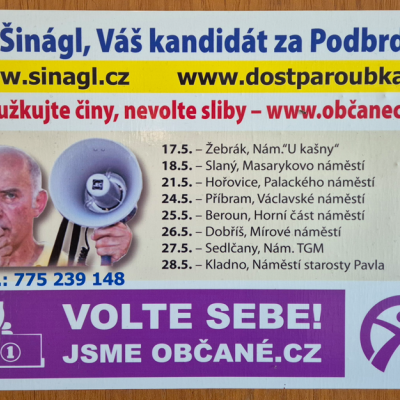 Občané.cz Jan Šinágl 2011