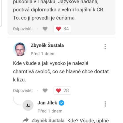 Diplomaté a občané o dr. Janě Chaloupkové