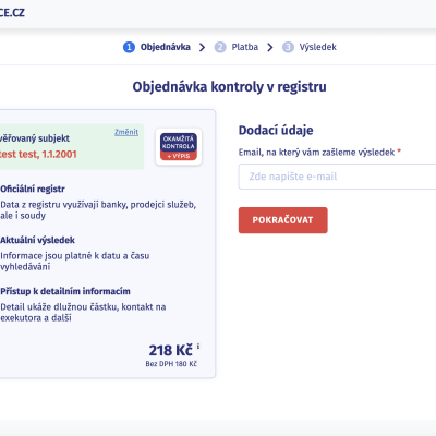 Web uvádí zákonů vyhlášku, pod ní schová  falešnou cenu 218 korun.