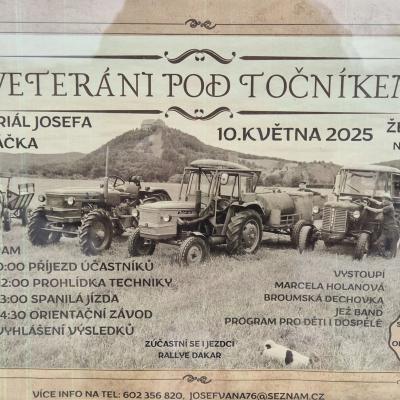 Žebrák 2025: Čarodějnice, mopedy, traktory