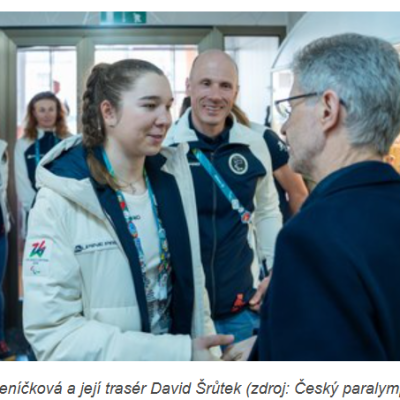 Senát sdělil informace o návštěvě předsedy Miloše Vystrčila na ZOH v Miláně 2026