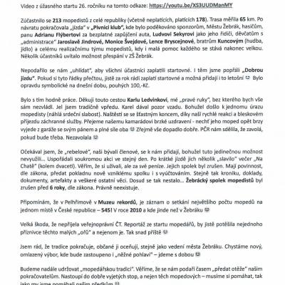 Žebrák Mopedáři Jan Pergl 12.5.2026