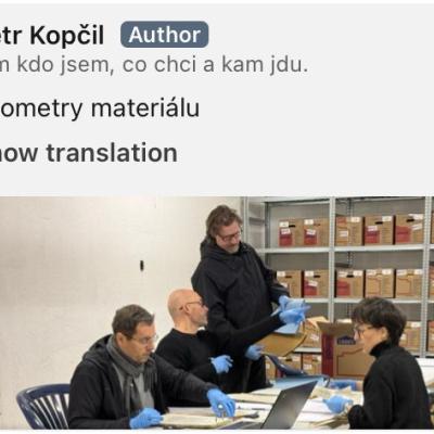 Zlín archiv kilometry materiálu